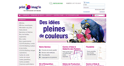 Desktop Screenshot of print-imagin.fr